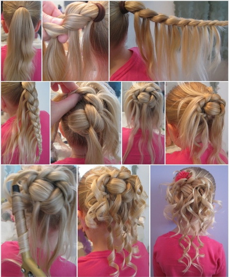 Eleganckie fryzury dla dziewczynek