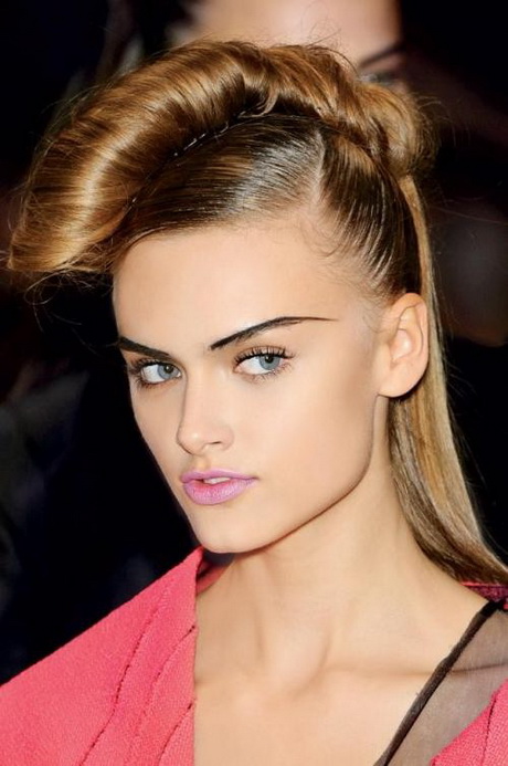 Fryzura irokez na wesele