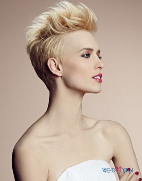 Fryzura irokez na wesele