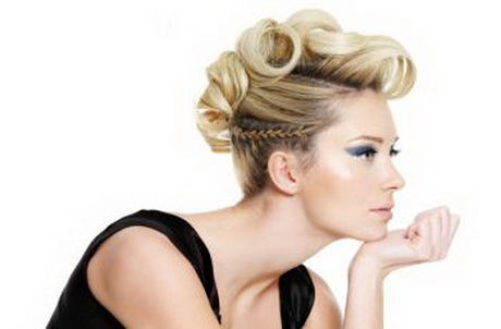 Fryzura irokez na wesele