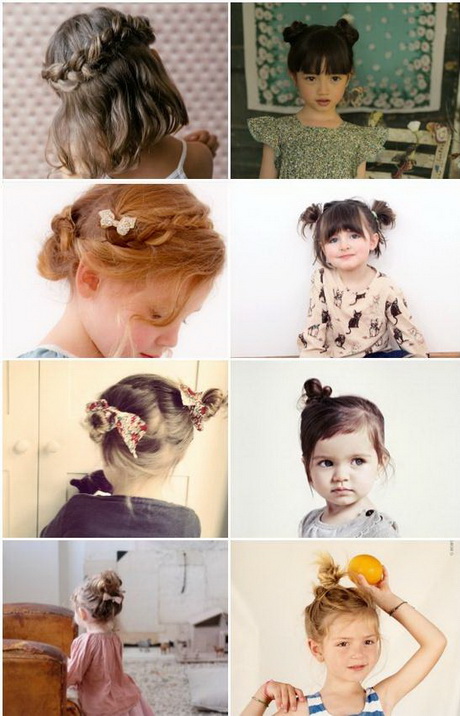 Fryzury dla małych dziewczynek