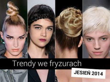 Fryzury jesień zima 2015