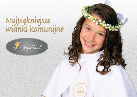 Fryzury komunijne 2015