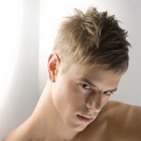 Fryzury męskie włosy krótkie