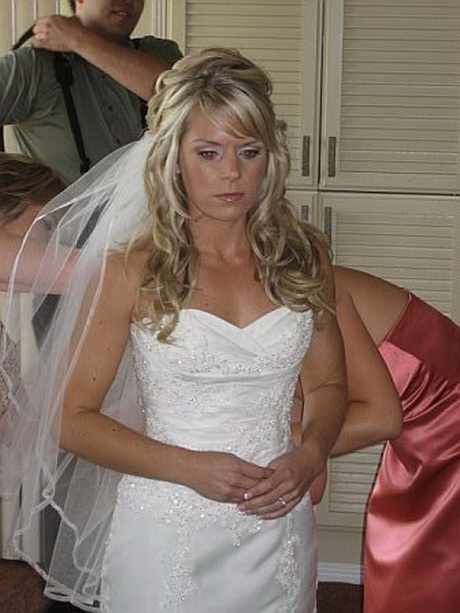 Fryzury rozpuszczone na wesele