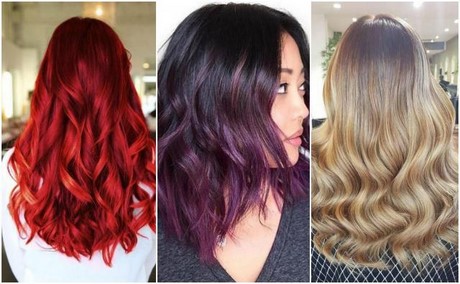 Kolor włosów na 2017