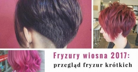 Fryzury krótkie wiosna 2019