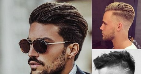 Męskie fryzury młodzieżowe 2019