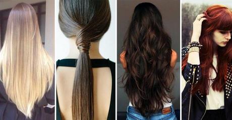 Modne fryzury 2019 damskie długie włosy