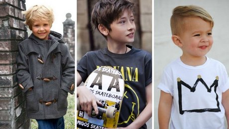 Modne fryzury 2019 dla chłopców