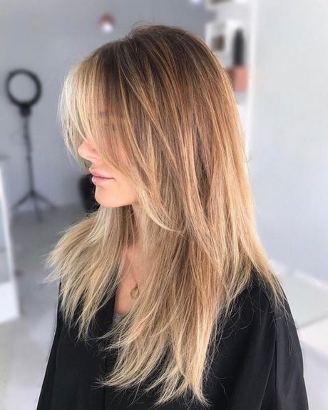 Modne fryzury blond 2019