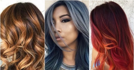 Modne kolory włosów na 2019