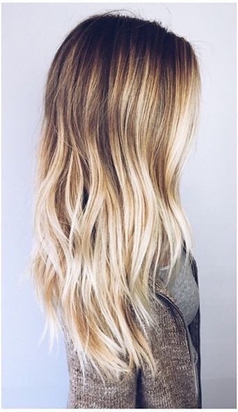 Ombre blond 2019