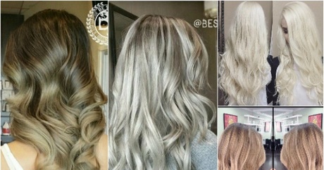 Kolory włosów blond 2018