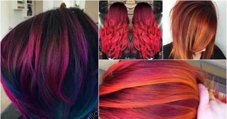 Najmodniejsze farbowanie włosów 2018