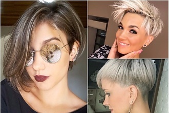 Nowe fryzury damskie krótkie 2018