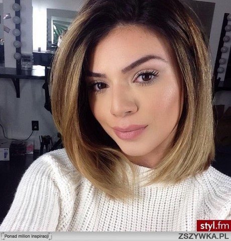 Fryzury na blond włosach