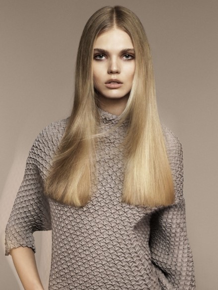 Fryzury naturalny blond