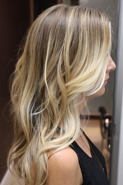 Modne pasemka blond