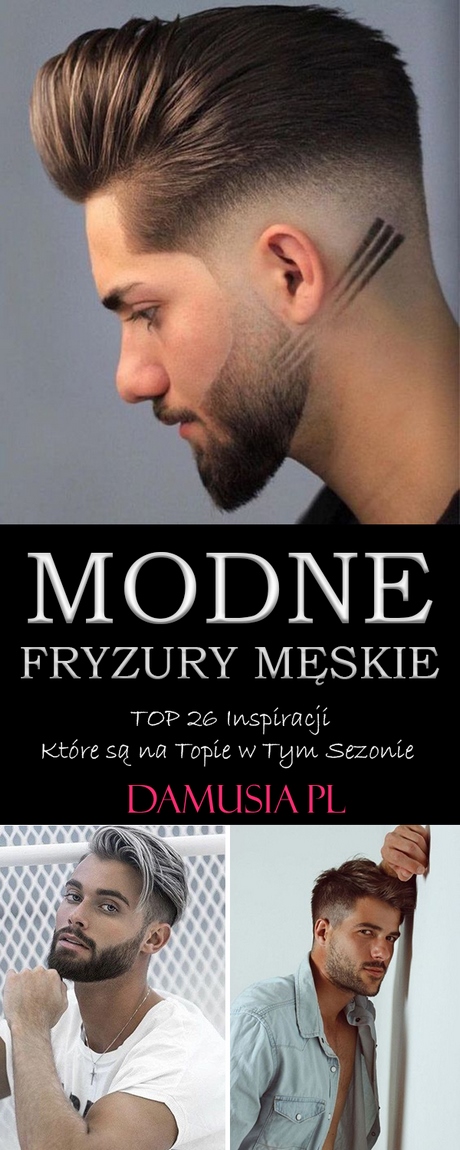 Fajne fryzury męskie 2020