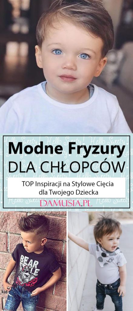 Fryzury 2020 dla chłopców