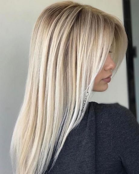 Krótkie fryzury 2020 blond