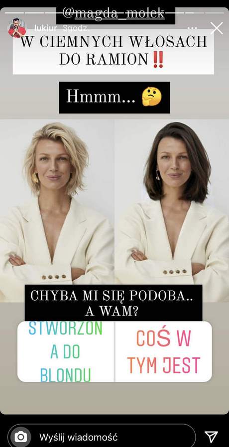 Magda mołek fryzury 2022