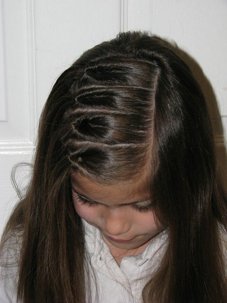Ładne i proste fryzury dla dzieci