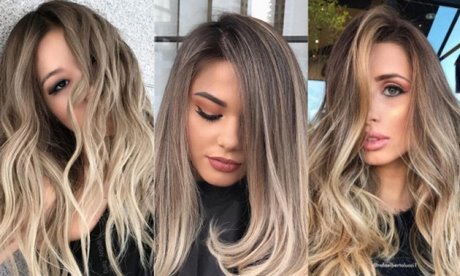 Najmodniejsze farbowanie włosów 2019