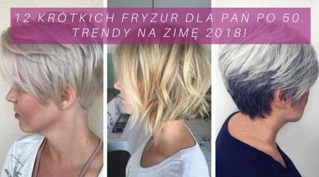 Fryzury damskie dla pań po 50