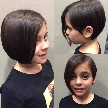 Krótkie fryzury dla dzieci dziewczynek