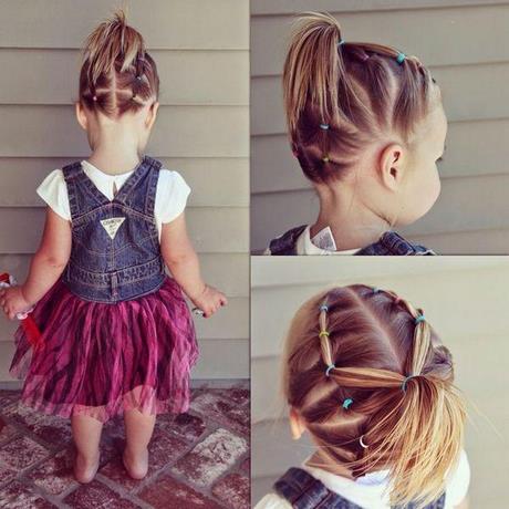 Modne fryzury dla małych dziewczynek