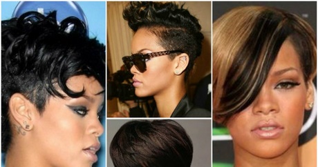 Rihanna i jej fryzury