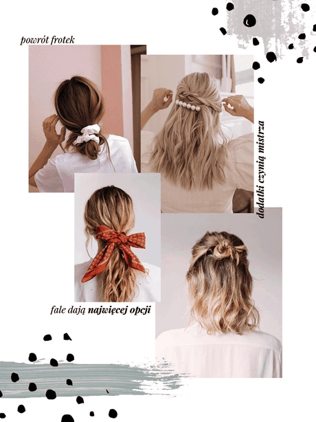 Jak układać długie proste włosy