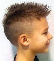 Krótkie fryzury dla chłopców