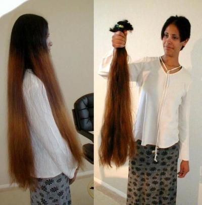 Fajne obcięcia długich włosów
