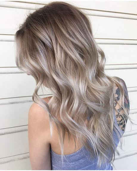 Baleyage blond 2018