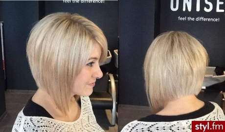 Cienkie Blond Włosy Fryzura