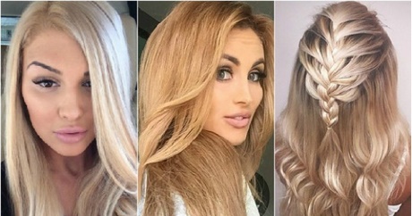 Kolory włosów 2018 blond