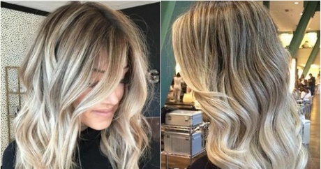 Modne pasemka blond 2018