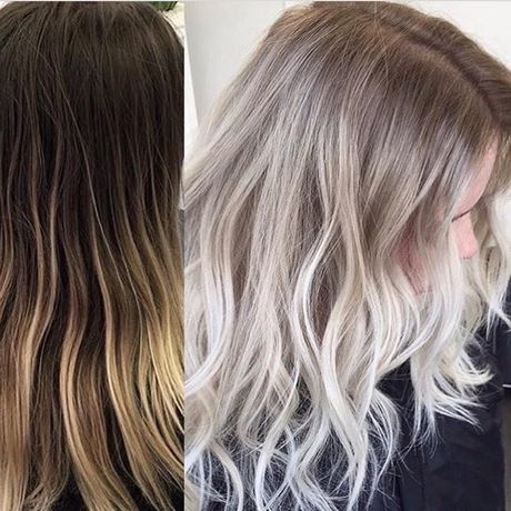 Ombre blond 2018
