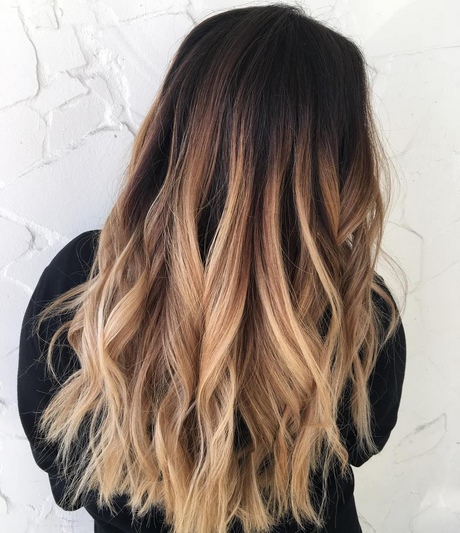 Ombre blond 2018