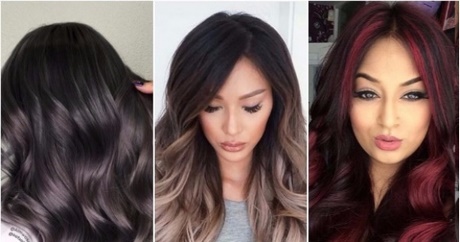 Trendy włosy 2018 kolor