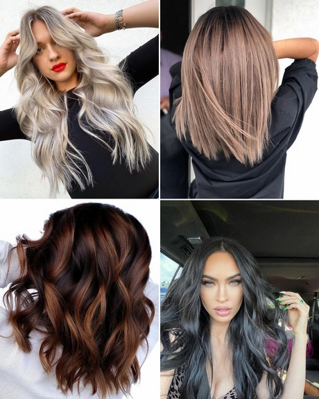 Kolory włosów modne w 2024