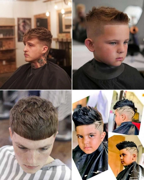 Modna fryzura dla chłopaka 2024