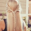 Modne warkocze na długich włosach