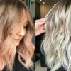 Koloryzacja włosów blond 2018